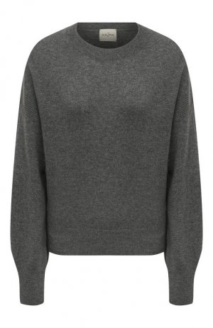 Кашемировый пуловер Le Kasha. Цвет: серый