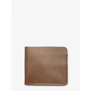 Бумажник, коричневый LOKIS. Цвет: коричневый/кофе