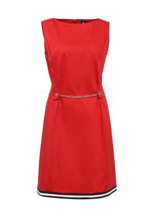 Платье Marina Yachting. Цвет: красный
