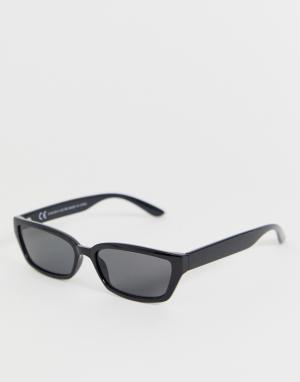 Черные солнцезащитные очки -Черный Weekday