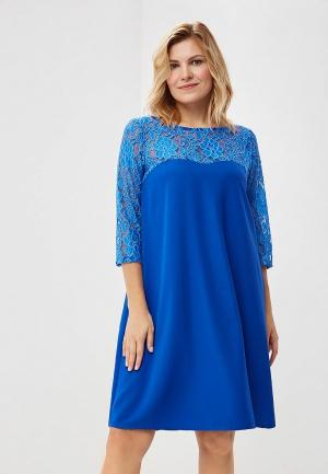 Платье Wersimi. Цвет: синий