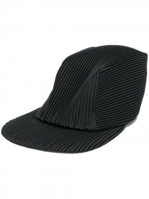 Плиссированная кепка Homme Plissé Issey Miyake. Цвет: черный