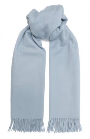 Кашемировый шарф Colombo. Цвет: голубой