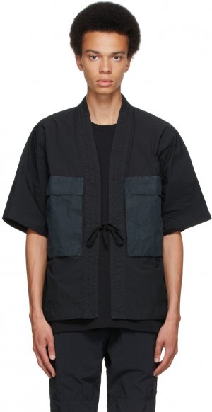 Black Kimono Jacket NEMEN®. Цвет: 111ibl