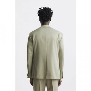 Пиджак Zara, размер 54, зеленый ZARA. Цвет: зеленый