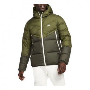 Пуховик As Sportswear Sf Windrunner Hd Jkt 'Green', зеленый Nike