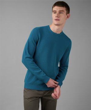 Пуловер трикотажный KWL-0806 OBLUE HENDERSON. Цвет: голубой