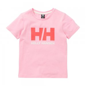 Детская футболка Logo T-Shirt Helly Hansen. Цвет: розовый
