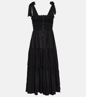 Платье миди triny , черный Poupette St Barth