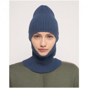 Шапка шлем IVOLGA, демисезон/зима, размер One size, синий Ivolga. Цвет: синий