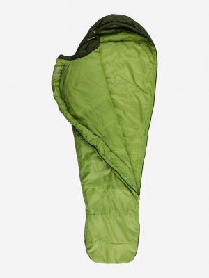 Спальный мешок Trestles 30 -3 левосторонний, Зеленый Marmot. Цвет: зеленый