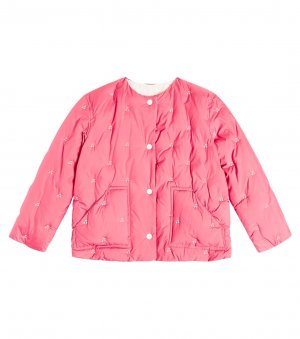 Куртка baila с вышивкой , розовый Bonpoint