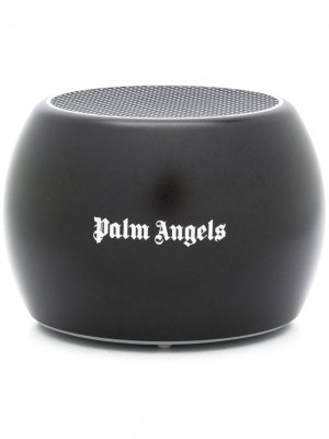 Портативная колонка с логотипом Palm Angels. Цвет: черный
