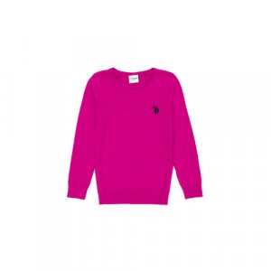 Джемпер , размер 7_8, розовый, фиолетовый U.S. POLO ASSN.. Цвет: розовый/фиолетовый