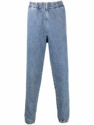 Широкие джинсы D-Lab JoggJeans® Diesel. Цвет: синий