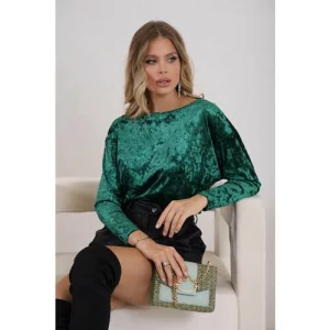 Блуза, размер 50, зеленый A-A Awesome Apparel by Ksenia Avakyan. Цвет: зеленый/изумрудный