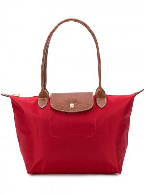 Маленькая сумка-тоут Le Pliage Longchamp. Цвет: красный