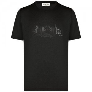 Футболка CASTELLO dORO Черный d'ORO. Цвет: черный
