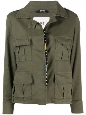 Куртка с карманами Bazar Deluxe. Цвет: зеленый