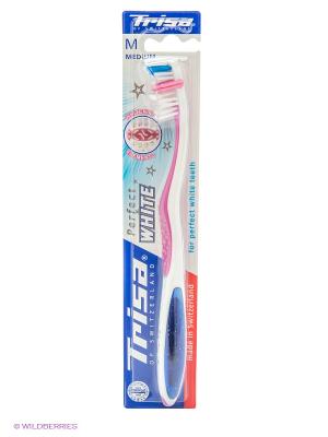 Зубная щетка Perfecte White TRISA. Цвет: белый