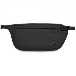 Потайная сумка на пояс Coversafe V100 светло-серая (Neutral Grey) Pacsafe. Цвет: серый