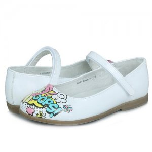 Туфли детские для девочек XM19AW-4 MY LITTLE PONY размер 25, белый kari. Цвет: белый