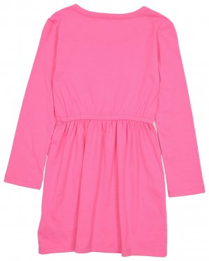 Платье для девочек GAP. Цвет: розовый