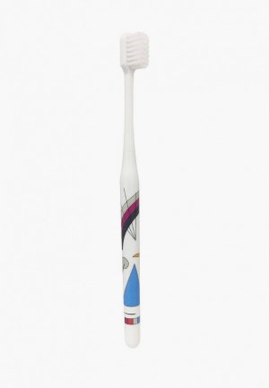 Зубная щетка Montcarotte Itten Abstraction Brush Collection / «Иттен» из коллекции «Абстракционистов» 12+. Цвет: белый