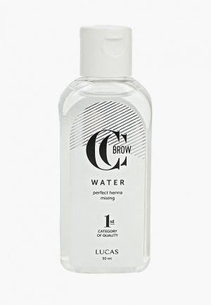 Набор для макияжа бровей CC Brow в саше (черный), 10 гр + вода разведения хны. Цвет: черный