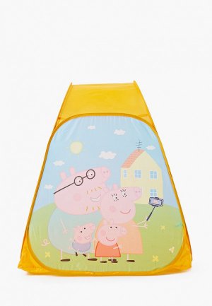Палатка игровая Играем Вместе Свинка Пеппа, 81х91х81 см. Цвет: разноцветный