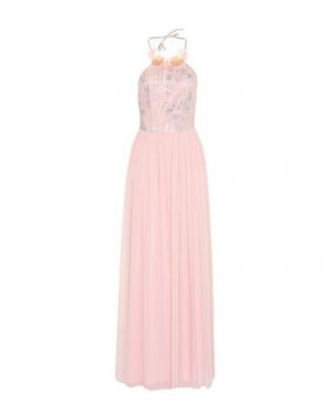 Длинное платье MONCHO HEREDIA. Цвет: розовый