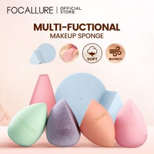FOCALLURE Beauty Egg блендер для макияжа, косметическая губка, спонж подушка пудра женщин, аксессуары инструментов красоты