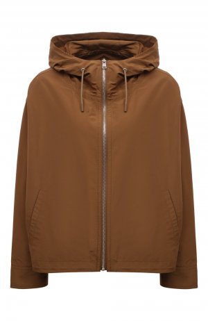 Куртка Yves Salomon. Цвет: коричневый