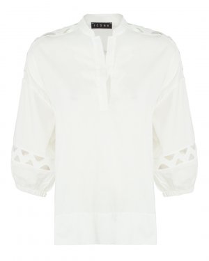 Блуза ICONA BY KAOS. Цвет: белый