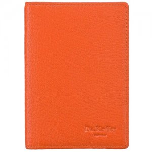Обложка для автодокументов X510177-170-63, оранжевый Dr.Koffer. Цвет: оранжевый