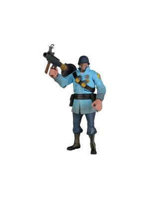Фигурка Team Fortress 7 Series 2 - BLU Soldier Neca. Цвет: голубой