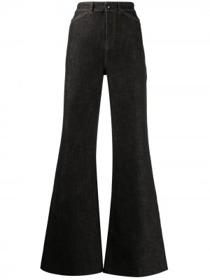 Расклешенные джинсы широкого кроя Dorothee Schumacher. Цвет: черный