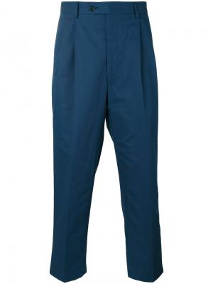 Широкие брюки чинос Lc23. Цвет: синий