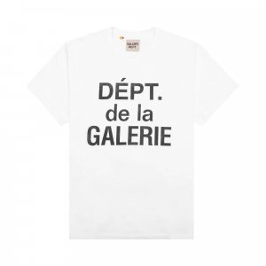 Отдел галереи Dept De La Galerie Классическая футболка Белая Gallery Dept.