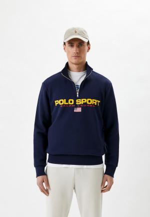 Олимпийка Polo Ralph Lauren. Цвет: синий