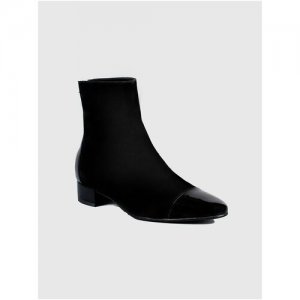Женская обувь, G. Benatti, полуcапоги, замша, лак, размер 36, черный цвет Gianmarco Benatti. Цвет: черный