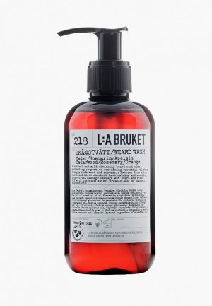 Крем для бритья La Bruket 238, Ceder/Rosmarin/Apelsin Cedarwood/Rosemary/Orange Rakreme/Shaving Cream, 190 мл. Цвет: прозрачный