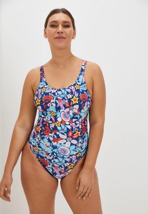 Купальник Yingfa Digital Print One-Piece Swimsuit. Цвет: разноцветный