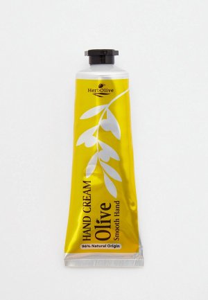 Крем для рук HerbOlive Гладкие ручки с оливковым маслом и медом премиум, 75 мл.. Цвет: прозрачный