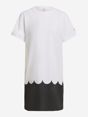 Платье женское Marimekko, Белый adidas. Цвет: белый