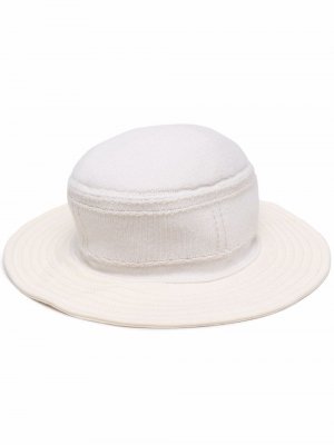 Шляпа с широкими полями Barrie. Цвет: бежевый