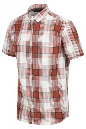 Хлопковая рубашка Deakin IV с короткими рукавами из прохладной ткани , оранжевый Regatta