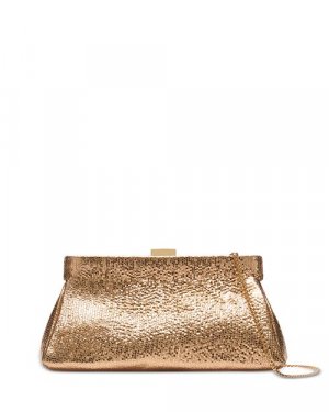 Кожаная сумка через плечо London Mini Cannes , цвет Gold DeMellier