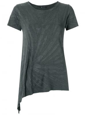 Asymmetric T-shirt Uma | Raquel Davidowicz. Цвет: серый