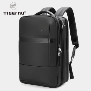 Противоугонный 15,6-дюймовый рюкзак для ноутбука, мужской водонепроницаемый дорожный из ТПУ, мужская школьная сумка мужчин, багажа Tigernu